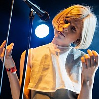 Photo of Aurora Aksnes by Ane Østnes at bylarm 2015