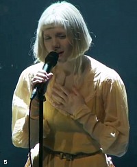 Aurora Aksnes at Terminal 5 NYC